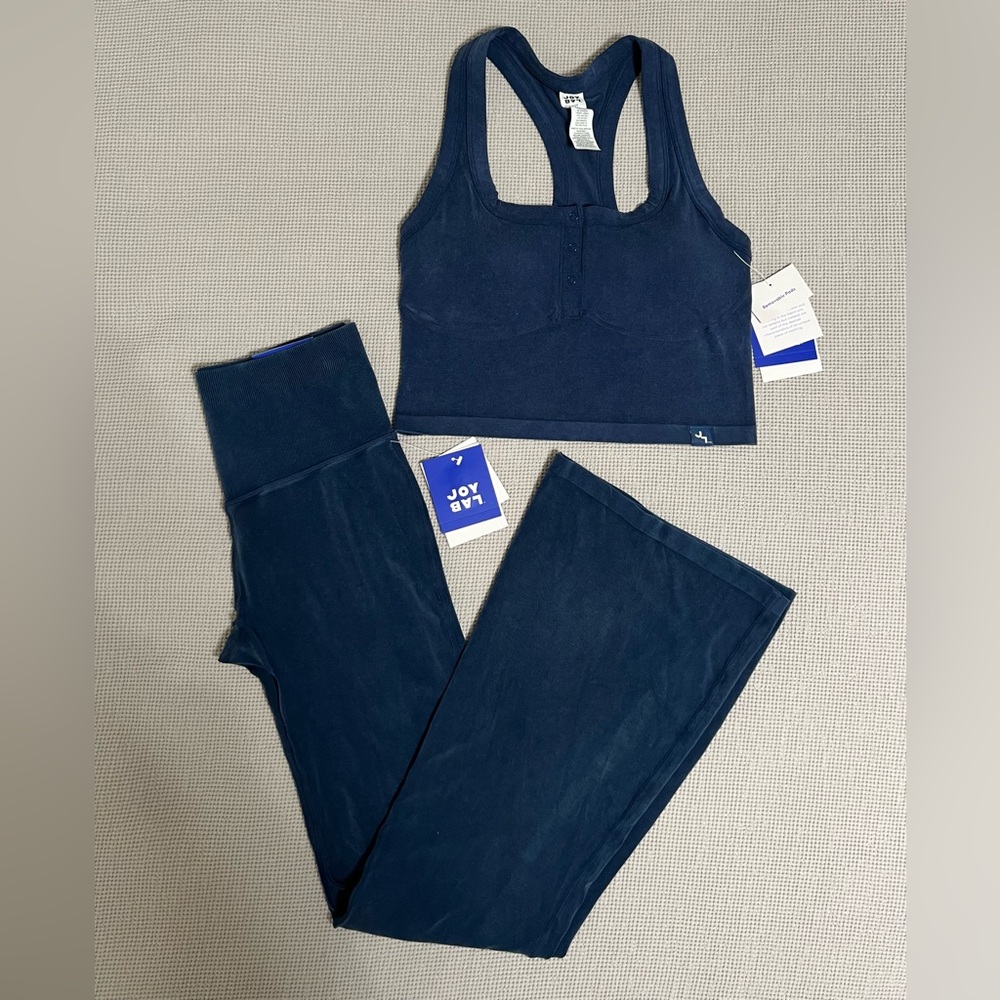 Navy Blue Activewear Set